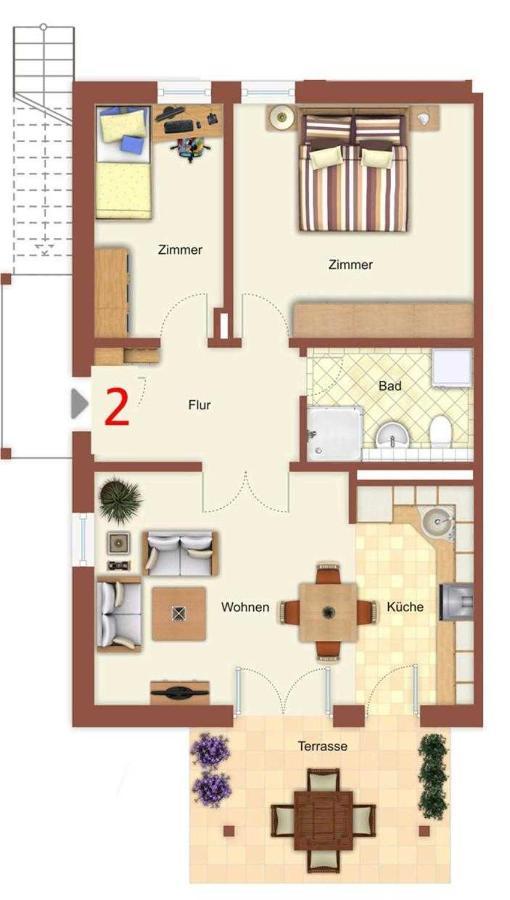 Appartement Sundevit Börgerende-Rethwisch Exterior foto